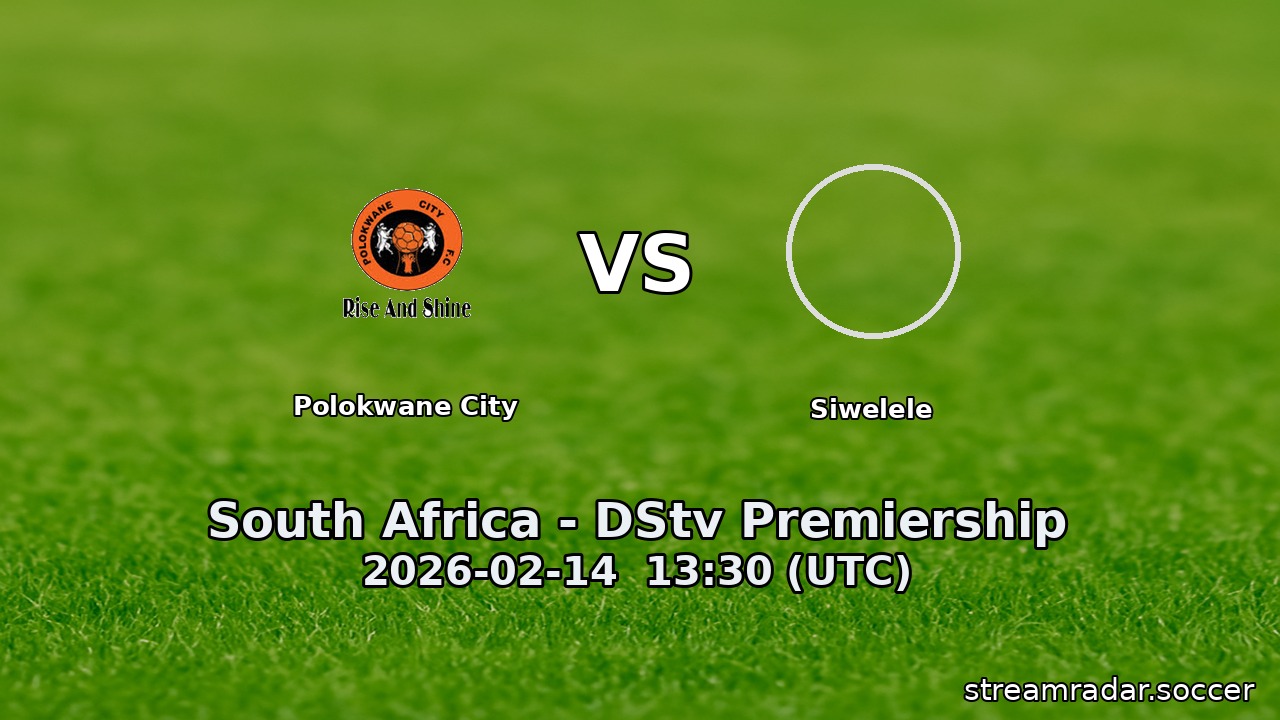 Polokwane City vs Siwelele