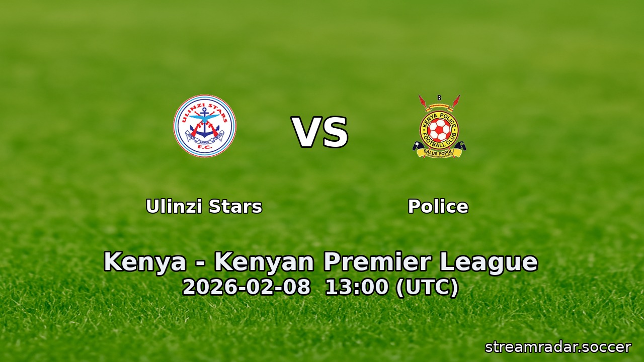 Ulinzi Stars vs Police