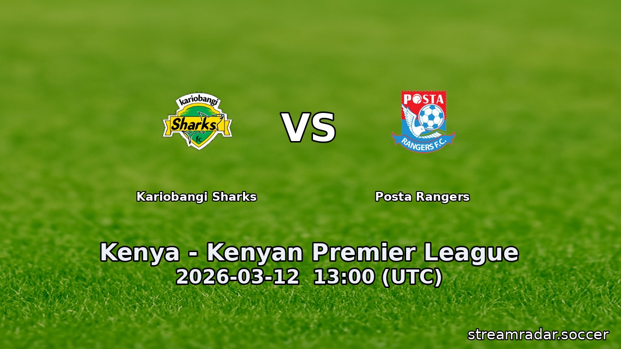 Kariobangi Sharks vs Posta Rangers