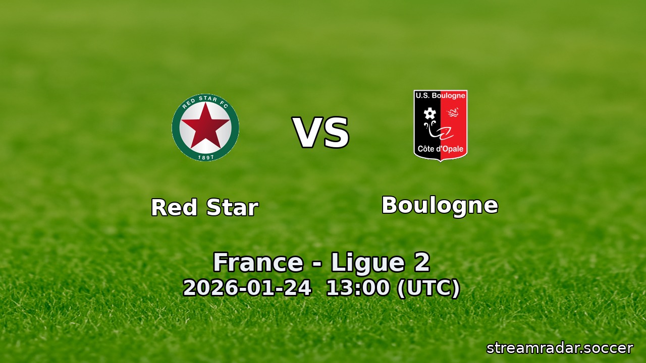 Red Star vs Boulogne