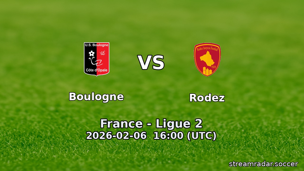 Boulogne vs Rodez