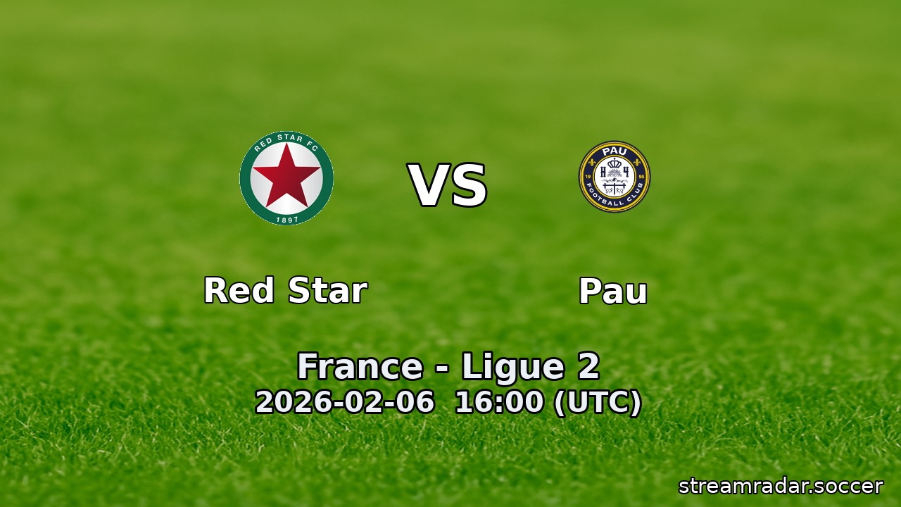 Red Star vs Pau