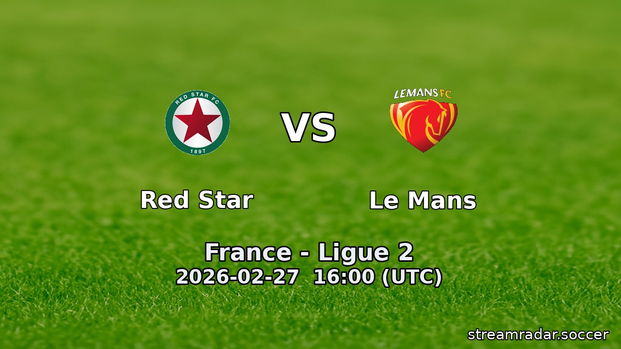 Red Star vs Le Mans