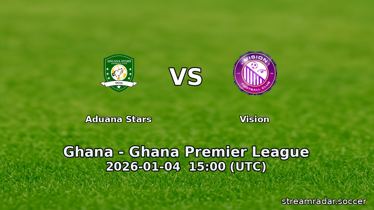 Aduana Stars vs Vision