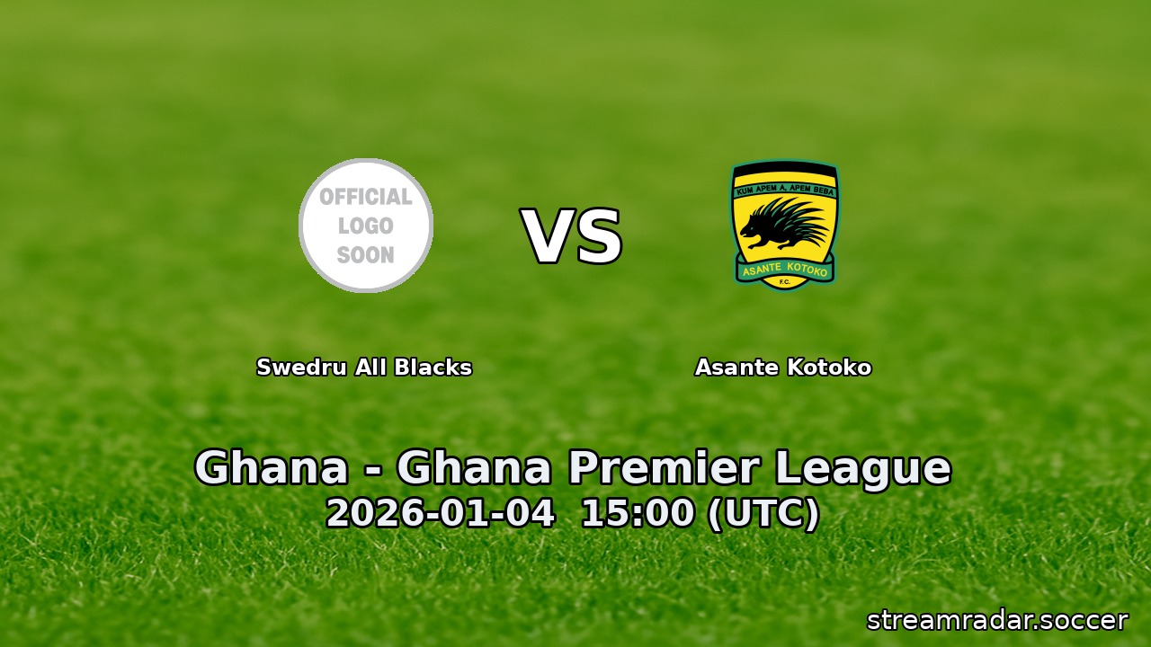 Swedru All Blacks vs Asante Kotoko