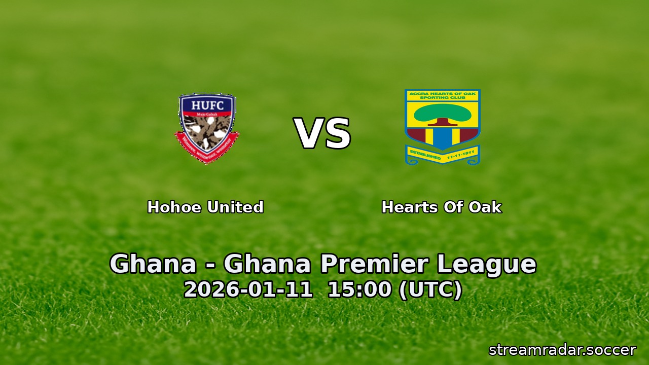 Hohoe United vs Hearts Of Oak