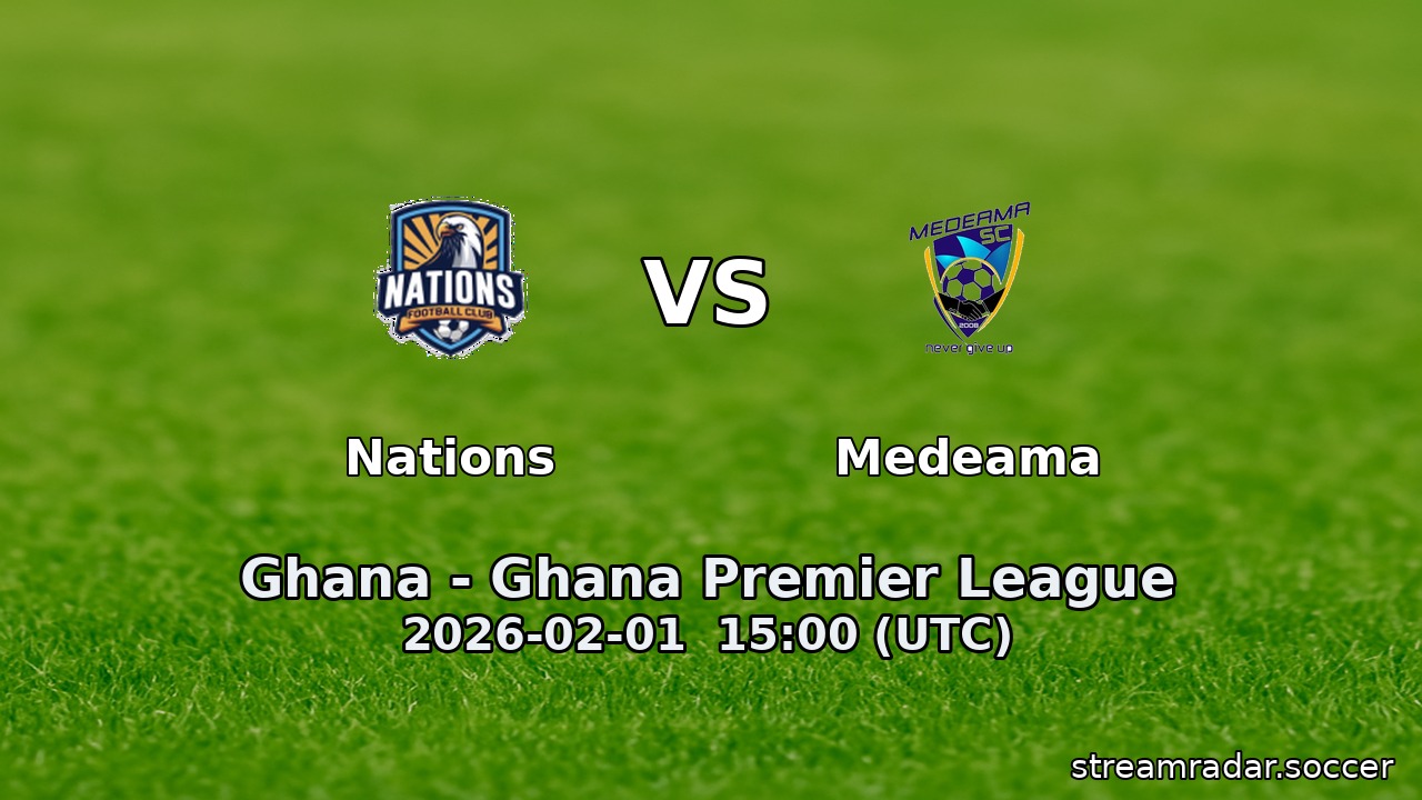 Nations vs Medeama