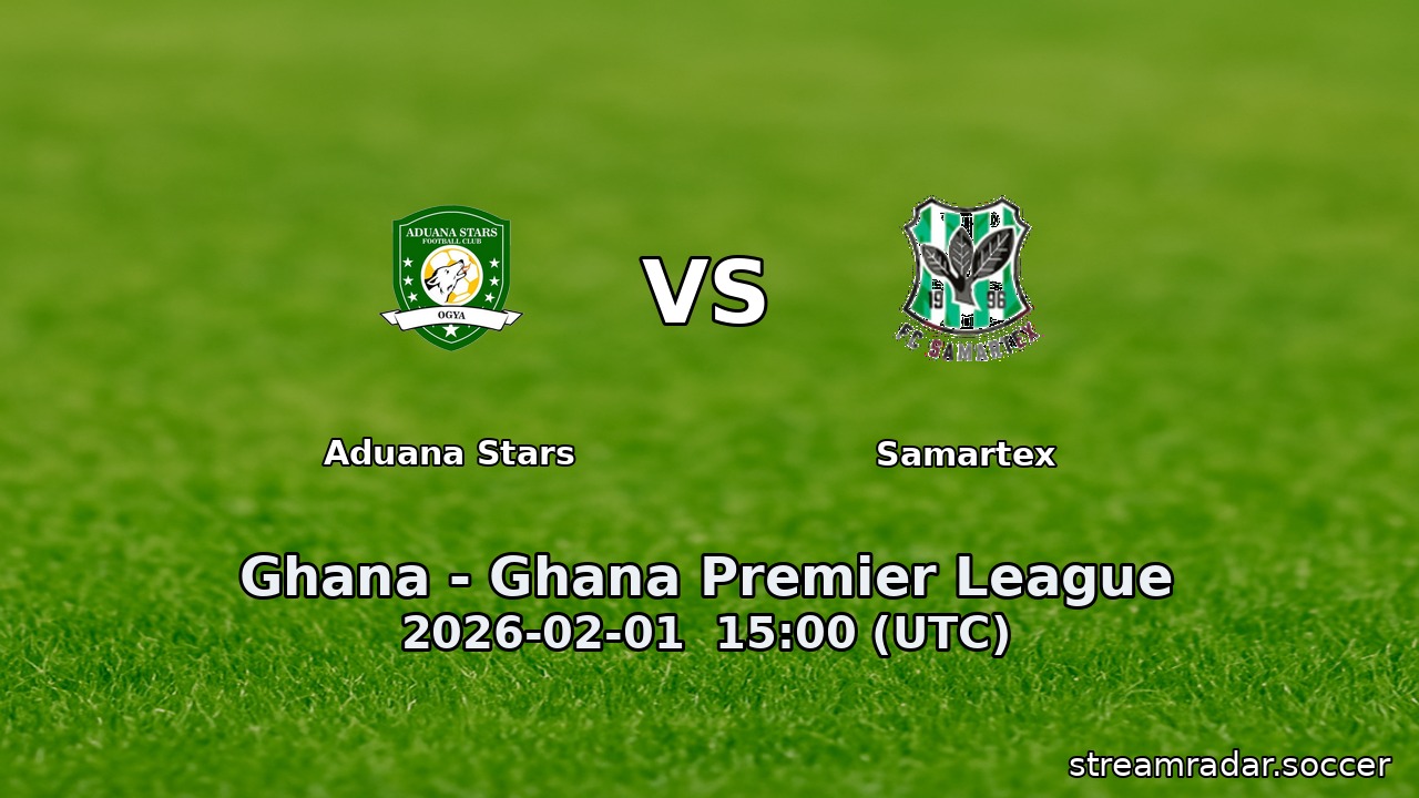 Aduana Stars vs Samartex