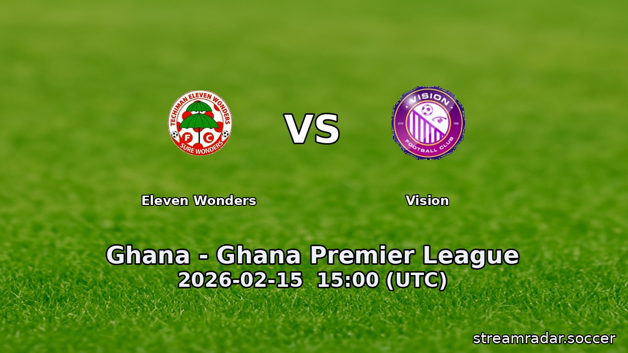 Eleven Wonders vs Vision