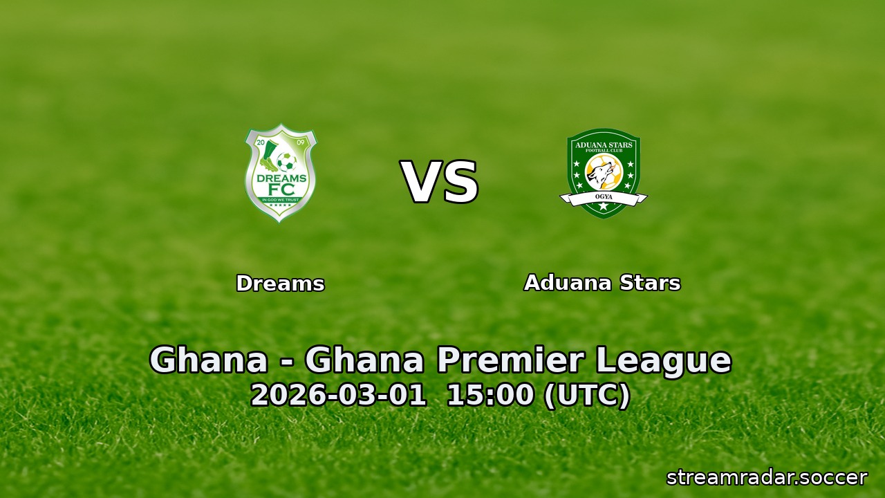 Dreams vs Aduana Stars