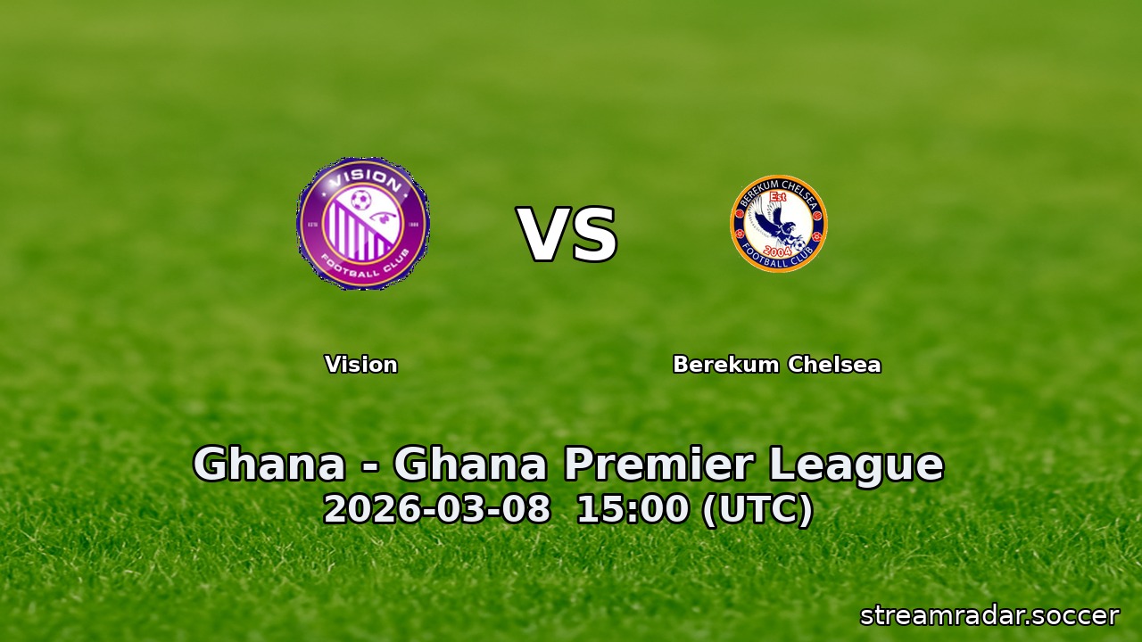 Vision vs Berekum Chelsea