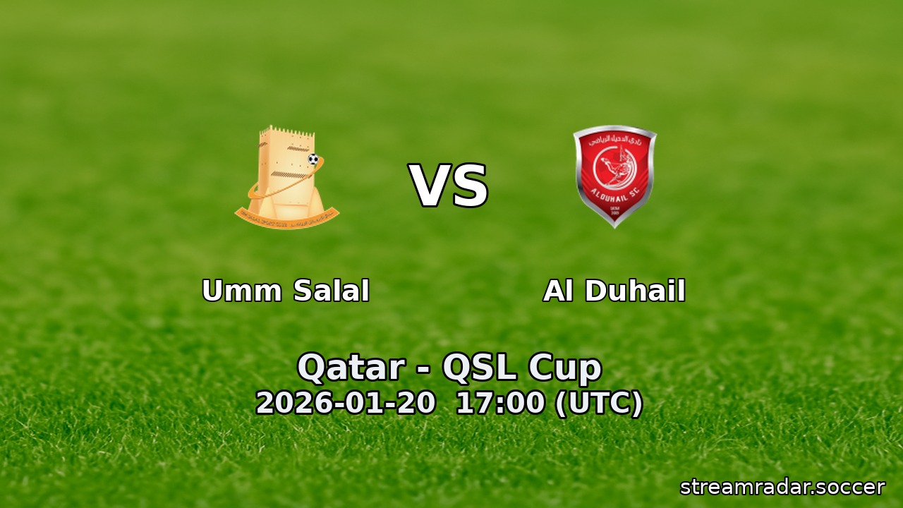 Umm Salal vs Al Duhail
