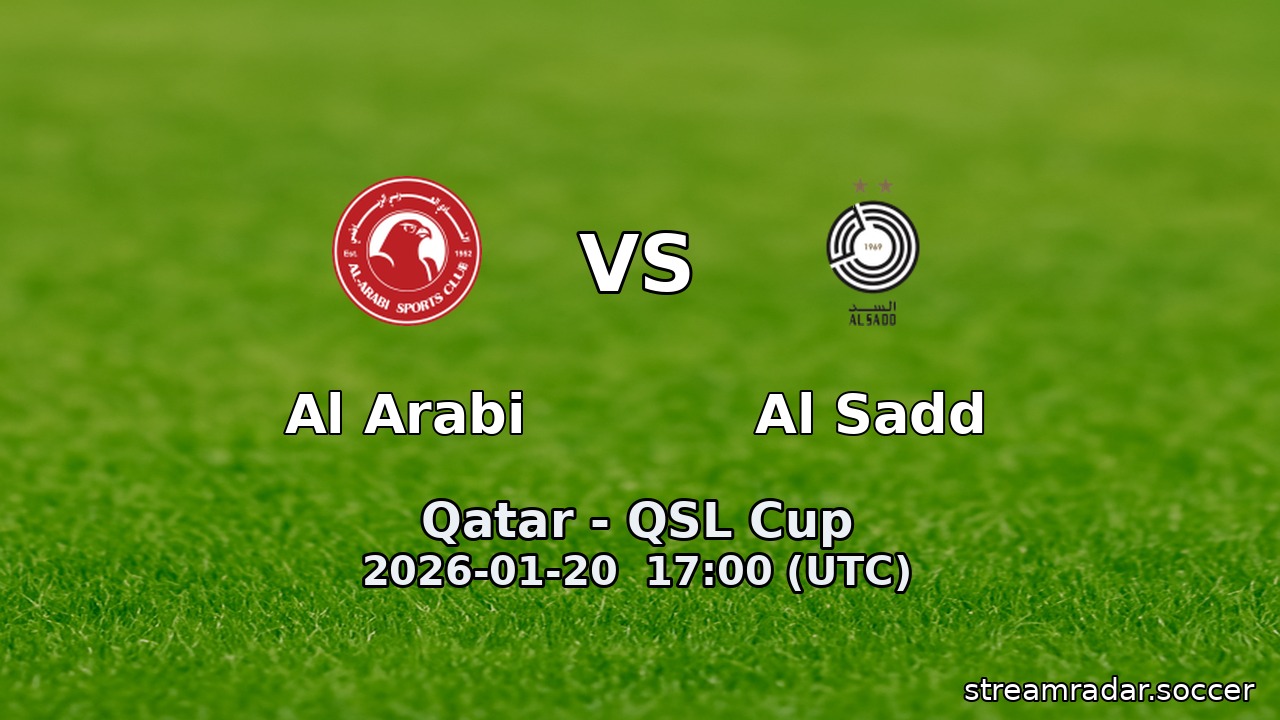 Al Arabi vs Al Sadd