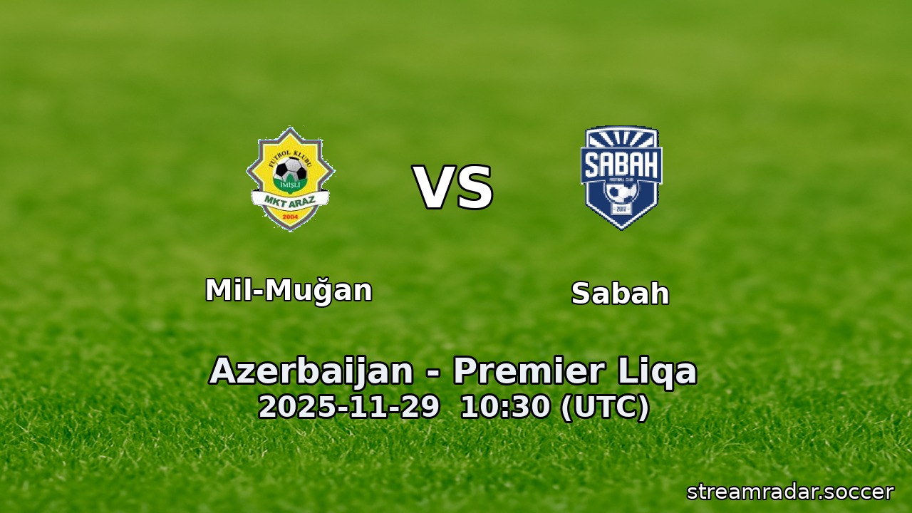 Mil-Muğan vs Sabah