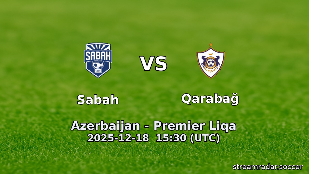 Sabah vs Qarabağ