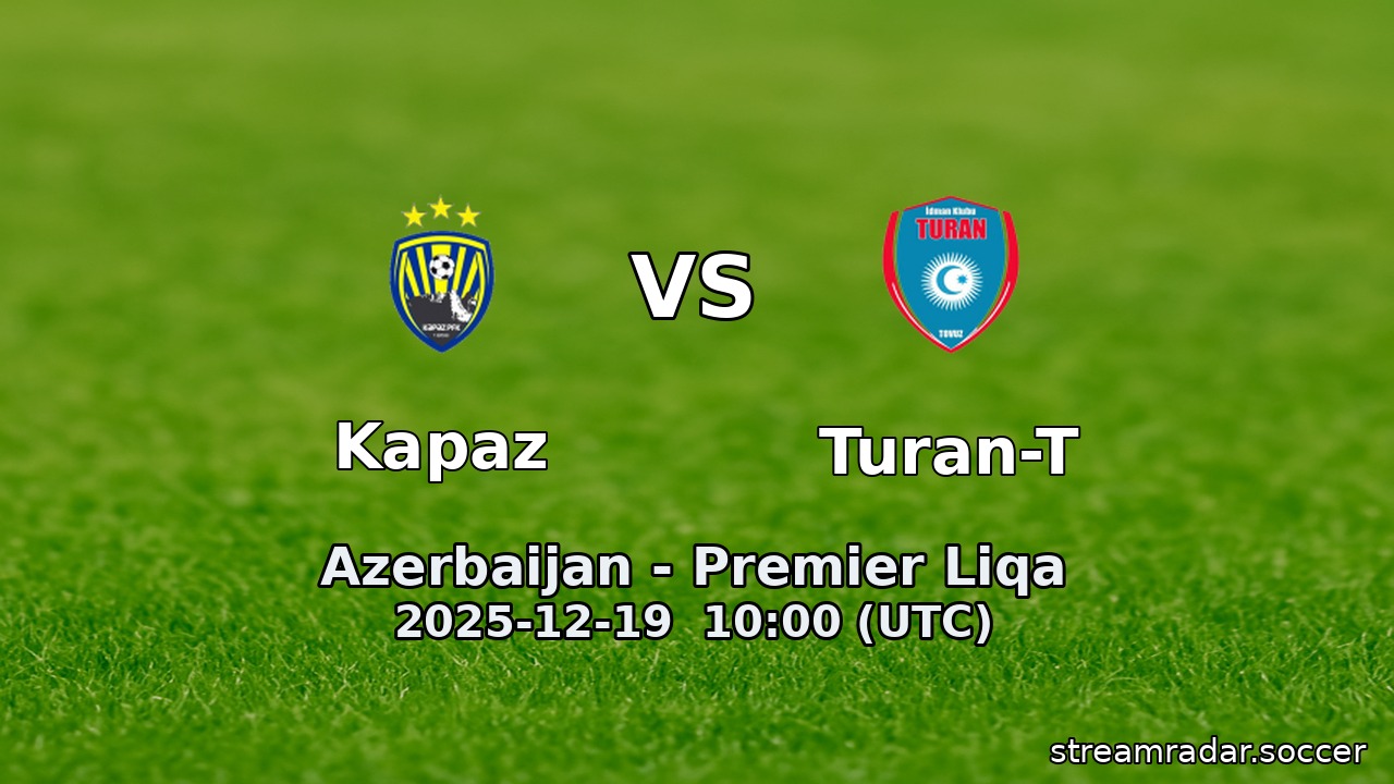 Kapaz vs Turan-T