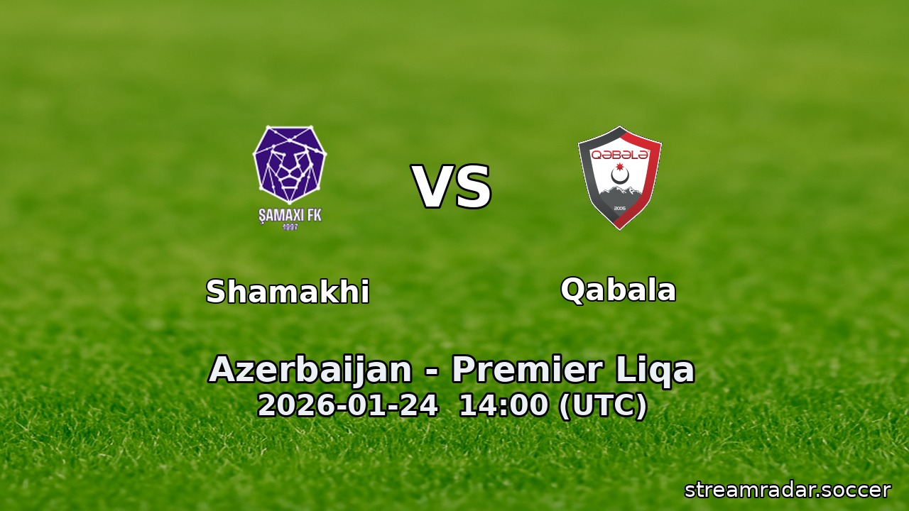 Shamakhi vs Qabala
