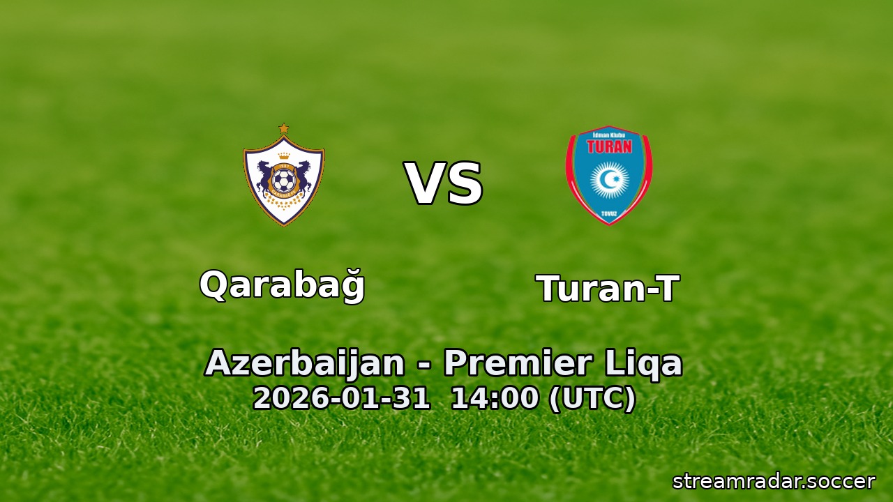 Qarabağ vs Turan-T