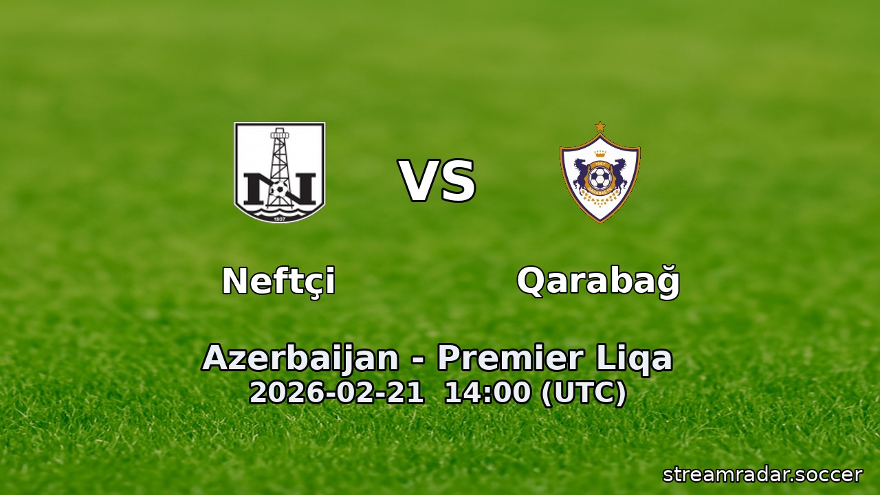 Neftçi vs Qarabağ
