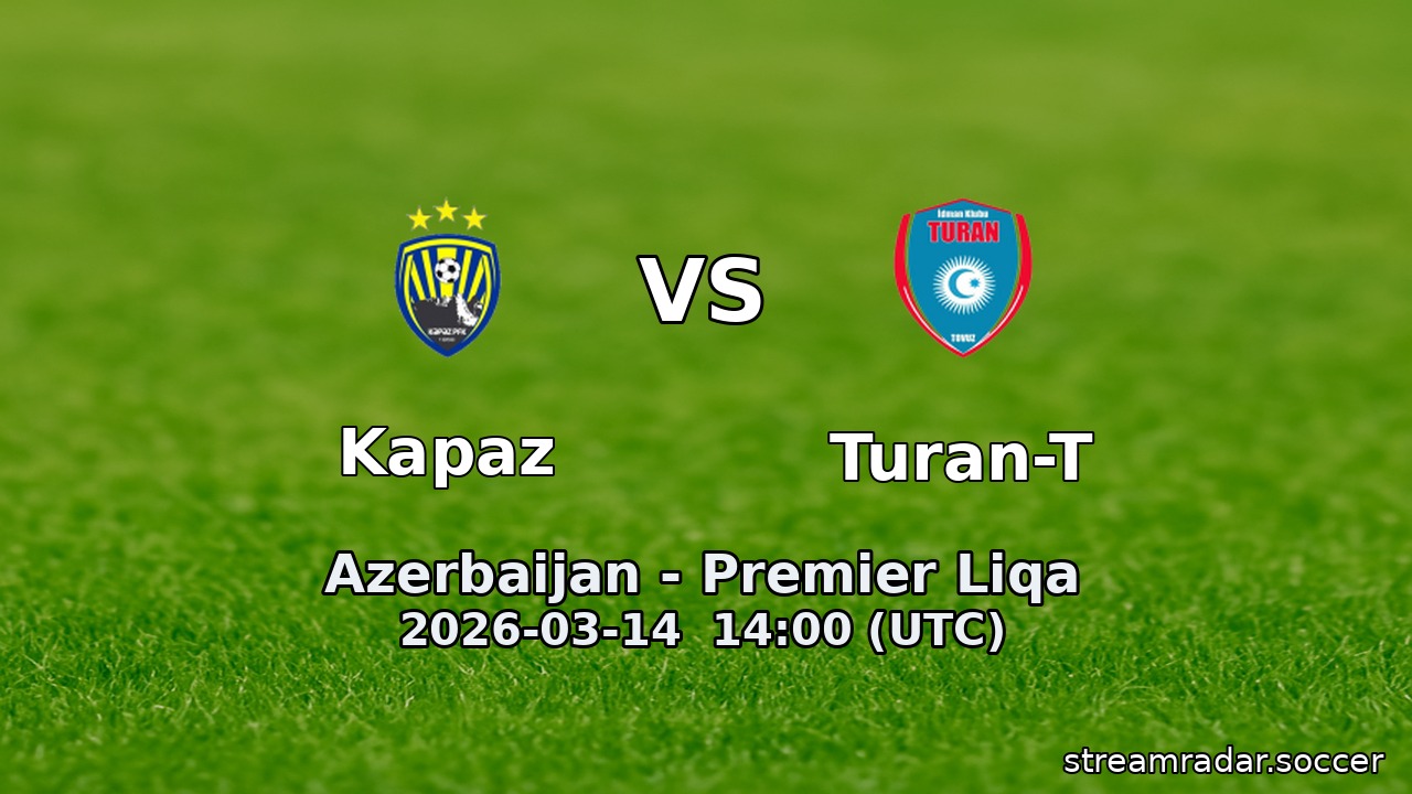 Kapaz vs Turan-T