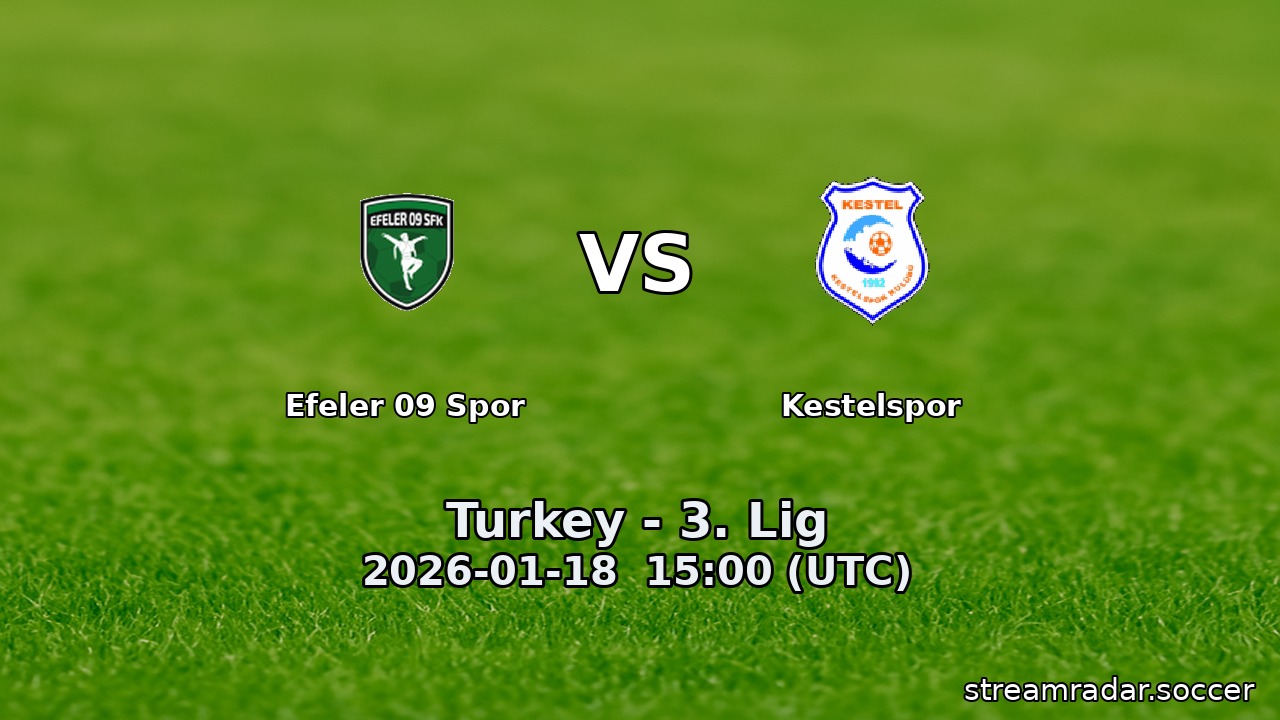 Efeler 09 Spor vs Kestelspor