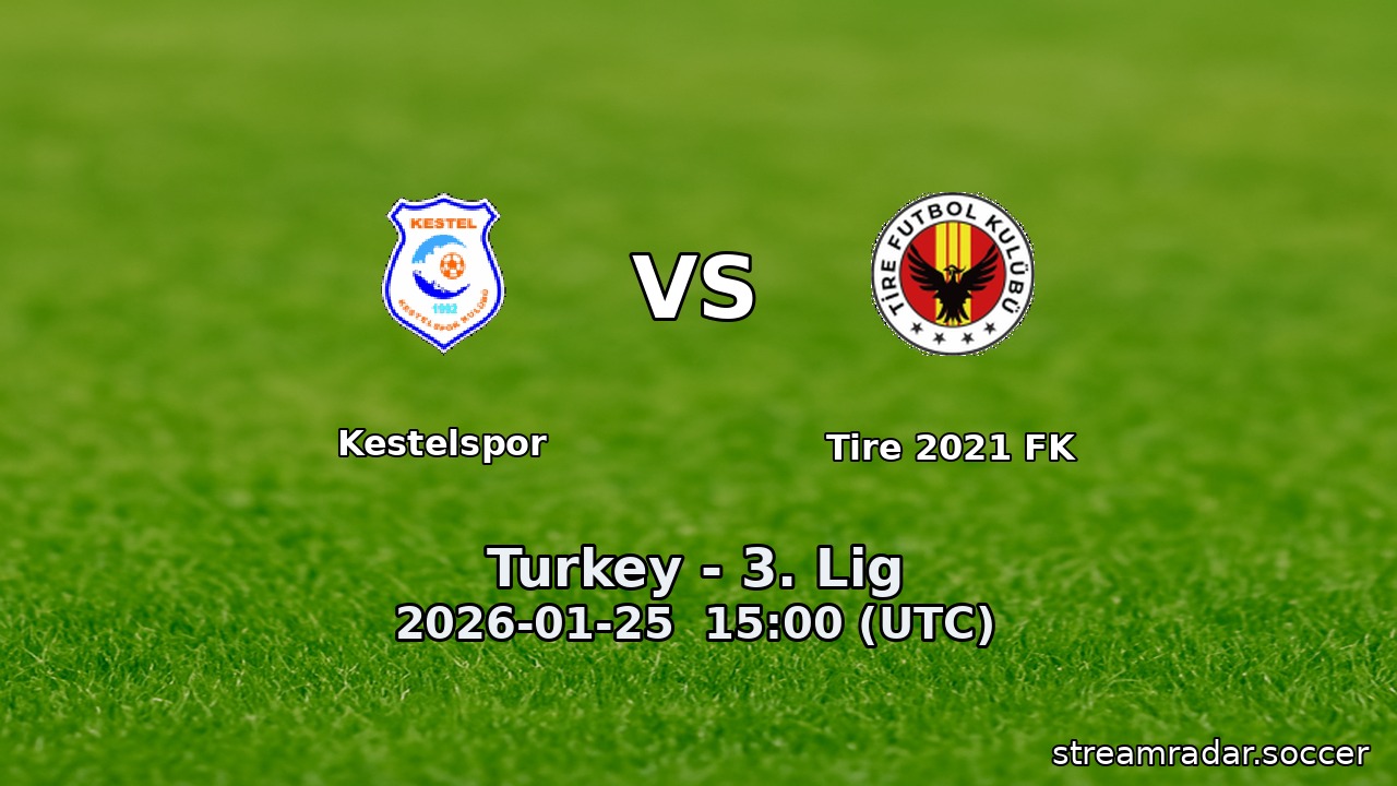 Kestelspor vs Tire 2021 FK