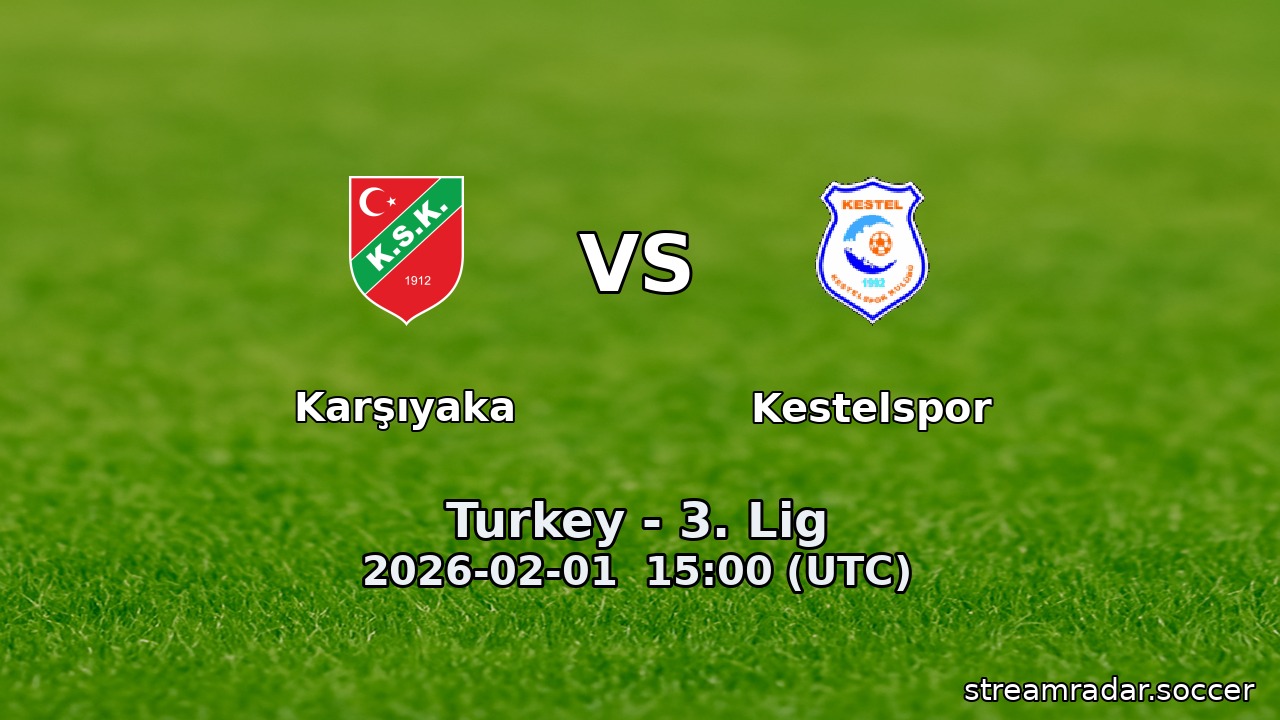 Karşıyaka vs Kestelspor