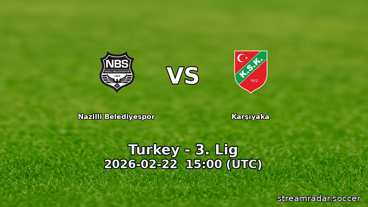 Nazilli Belediyespor vs Karşıyaka