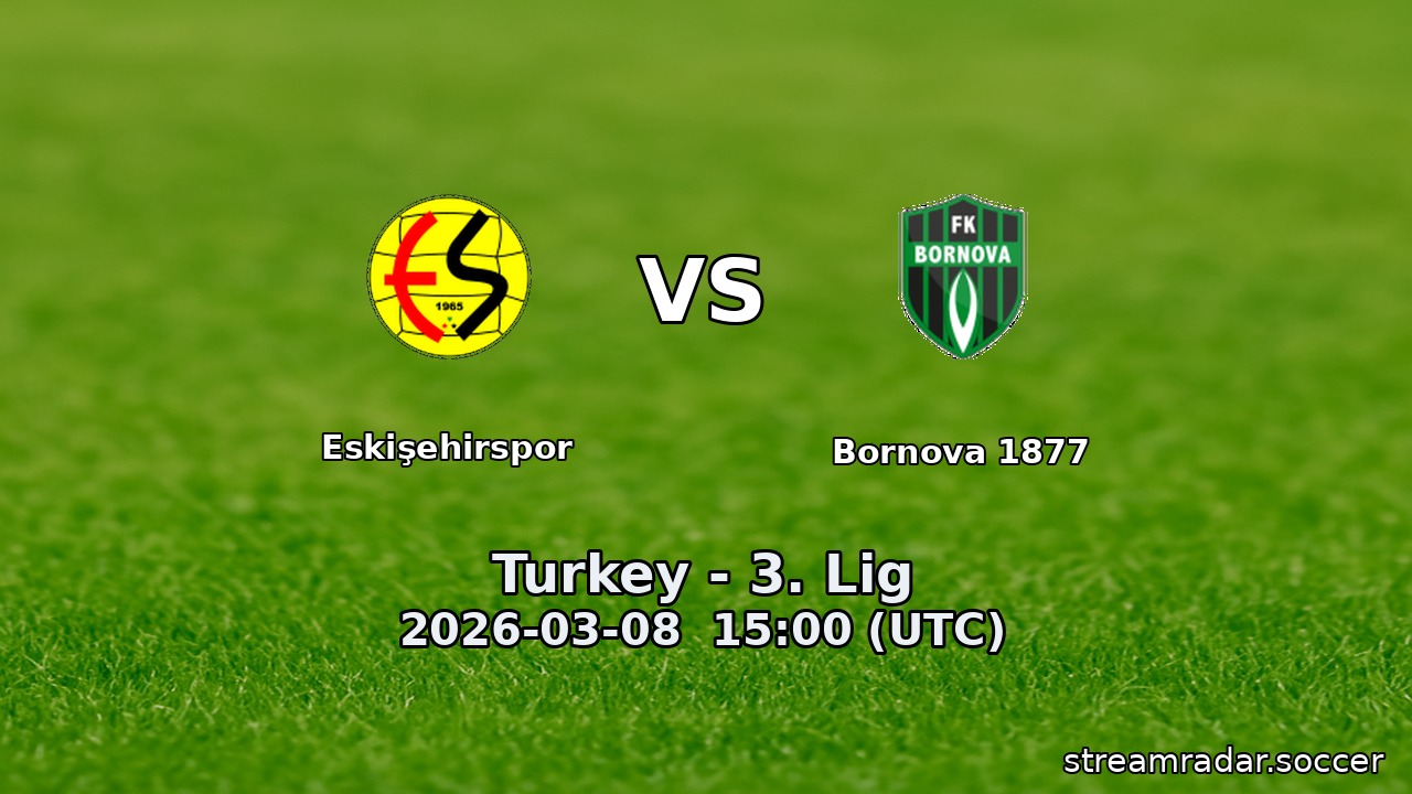 Eskişehirspor vs Bornova 1877