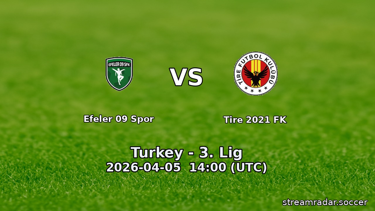 Efeler 09 Spor vs Tire 2021 FK