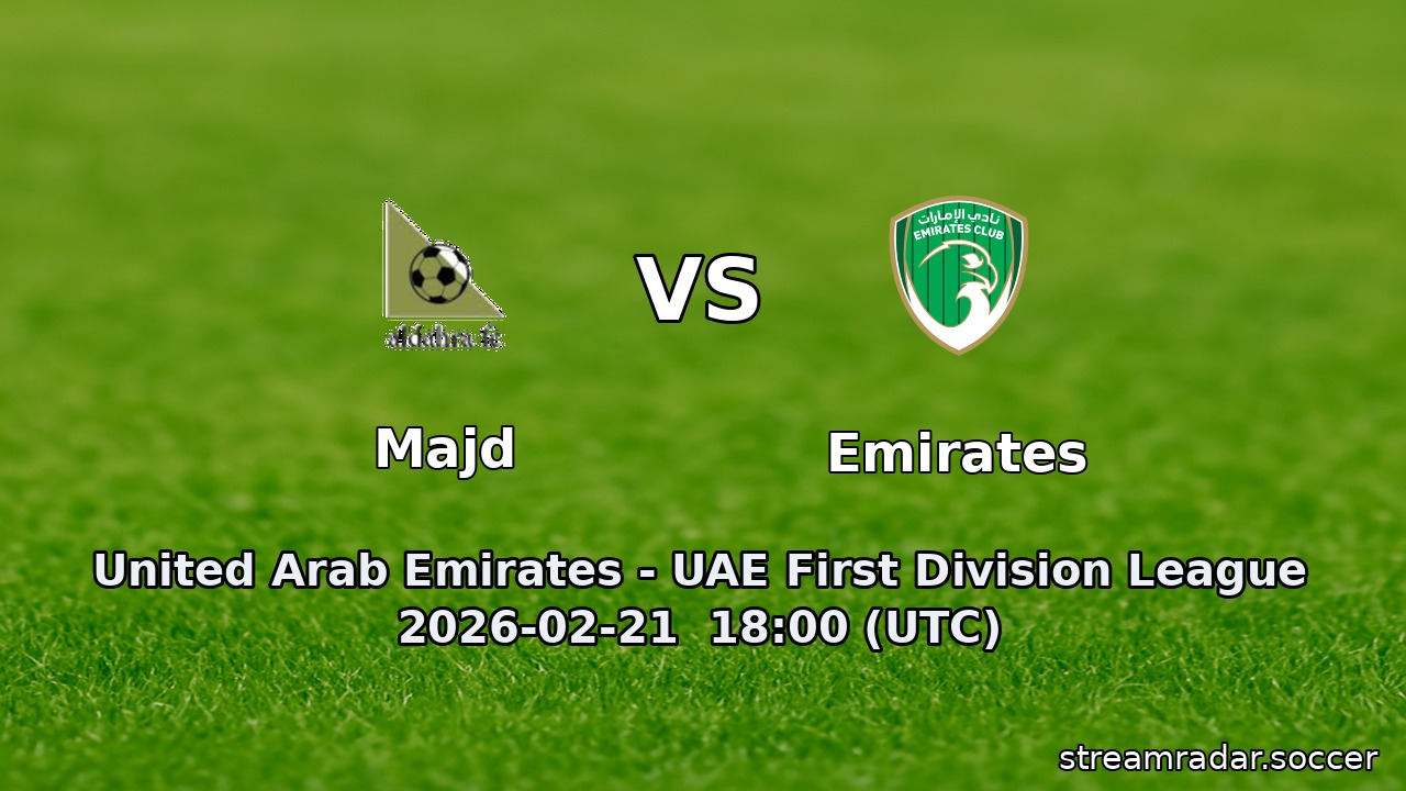 Majd vs Emirates