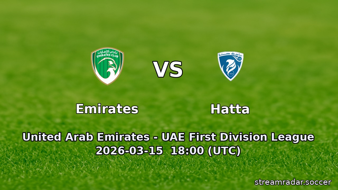 Emirates vs Hatta