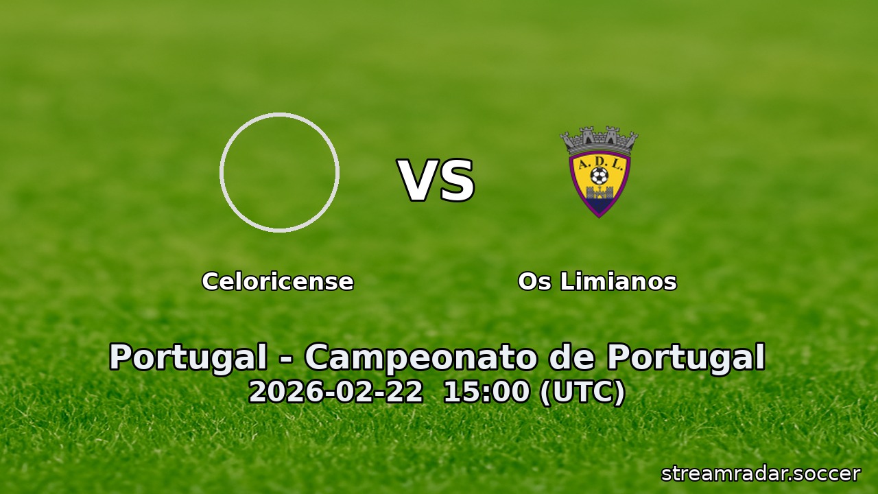 Celoricense vs Os Limianos