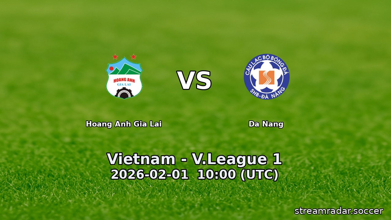 Hoang Anh Gia Lai vs Da Nang