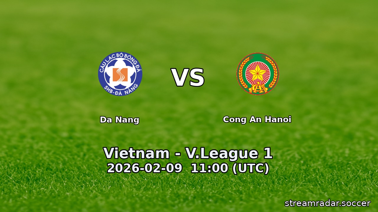 Da Nang vs Cong An Hanoi
