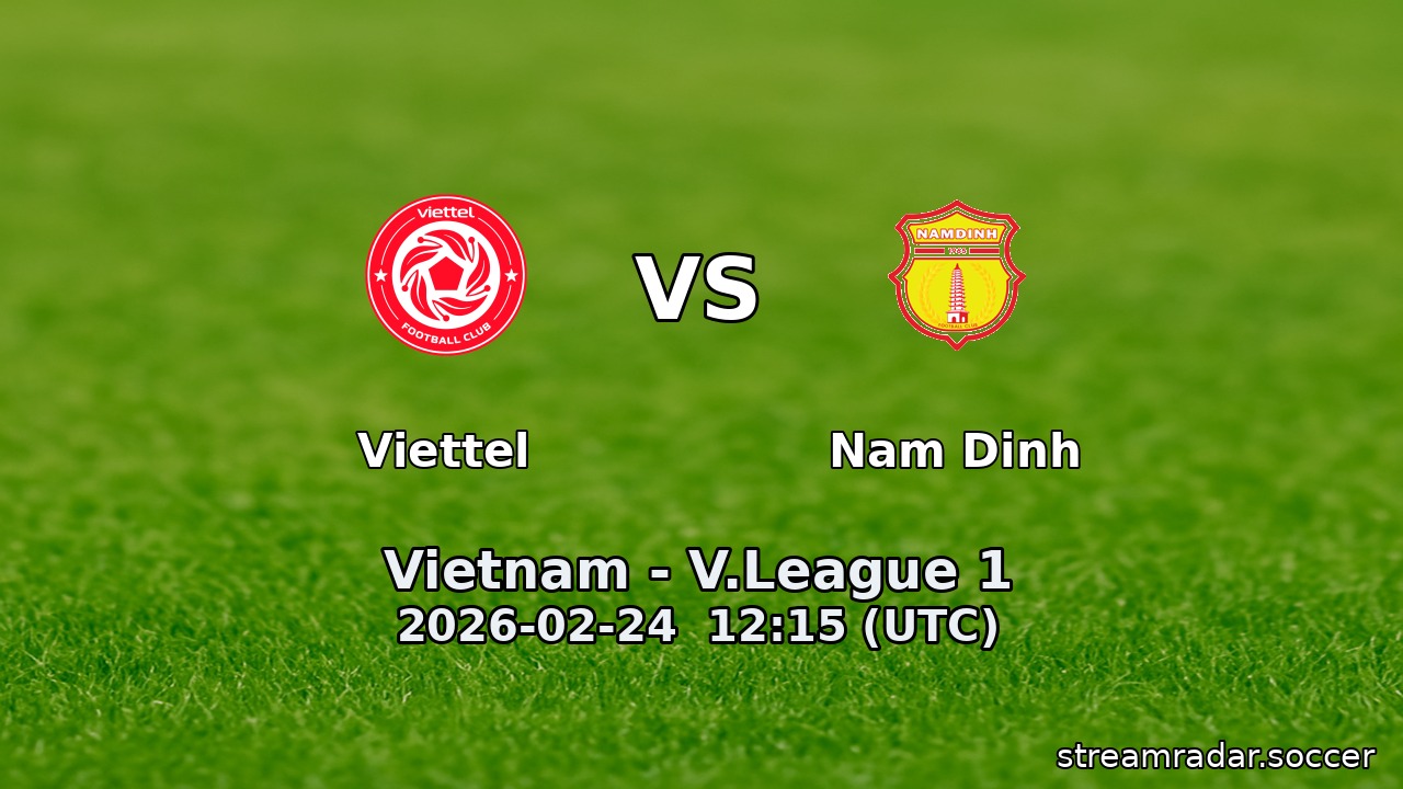 Viettel vs Nam Dinh