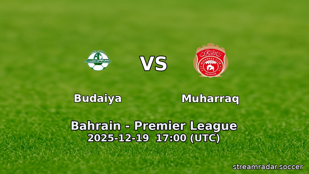 Budaiya vs Muharraq