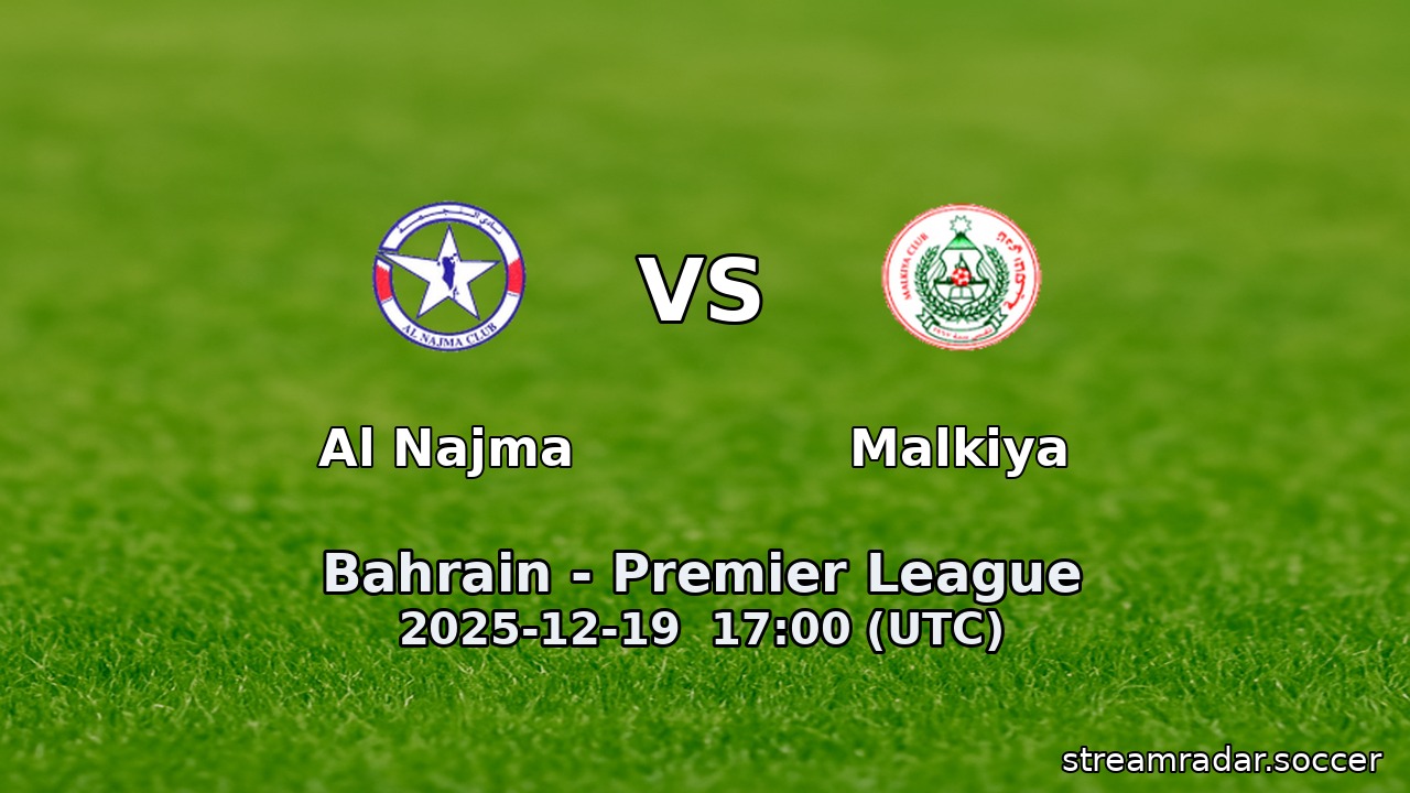 Al Najma vs Malkiya