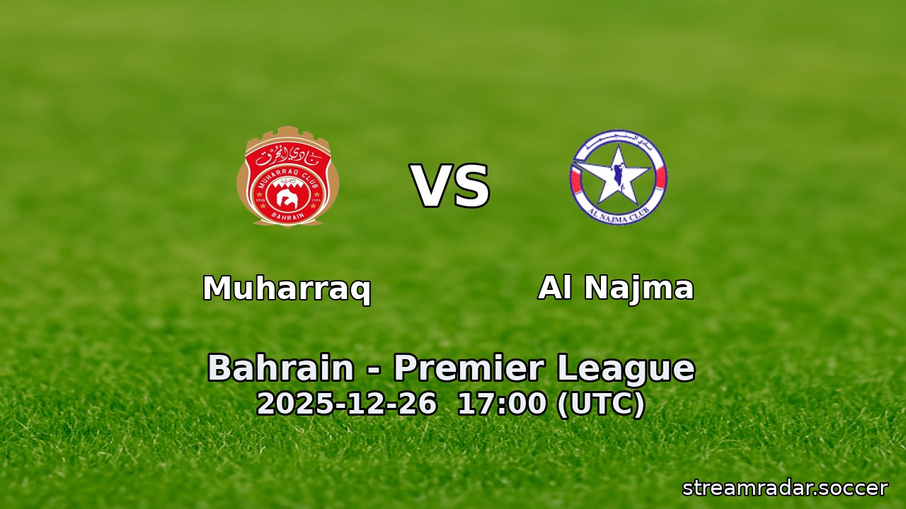 Muharraq vs Al Najma