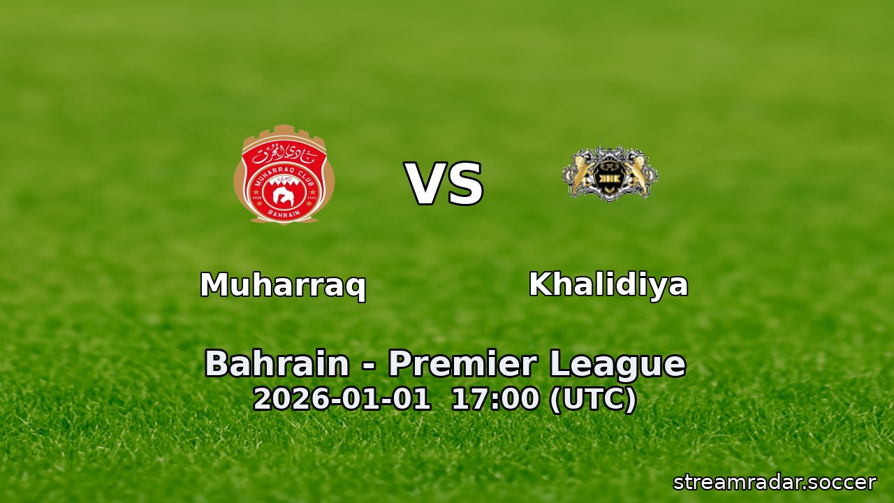 Muharraq vs Khalidiya