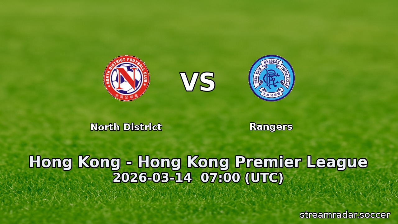 North District vs Rangers