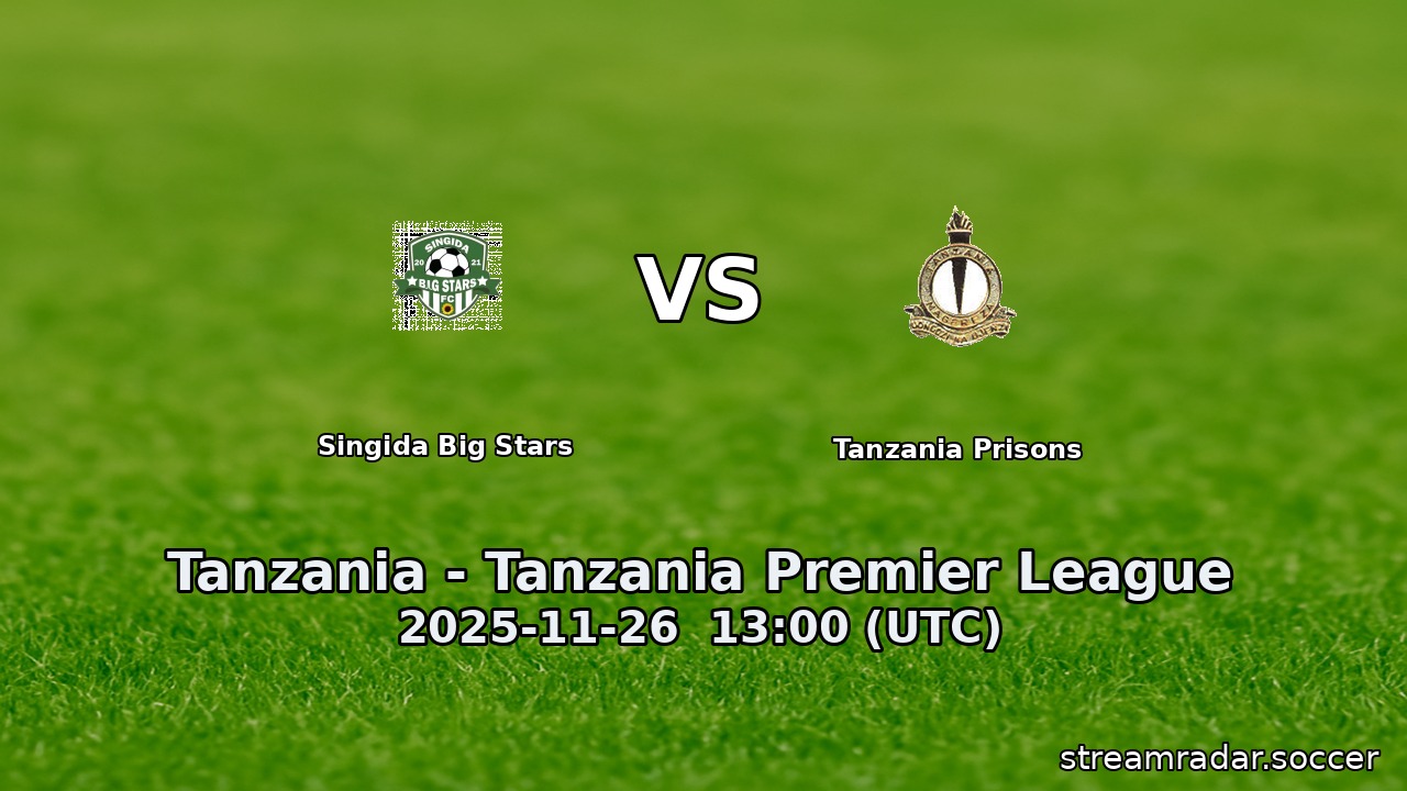 Singida Big Stars vs Tanzania Prisons