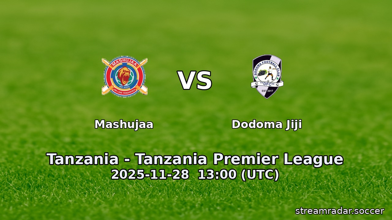 Mashujaa vs Dodoma Jiji