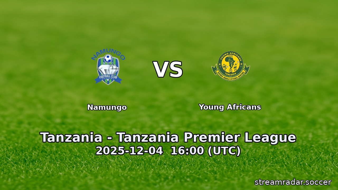 Namungo vs Young Africans