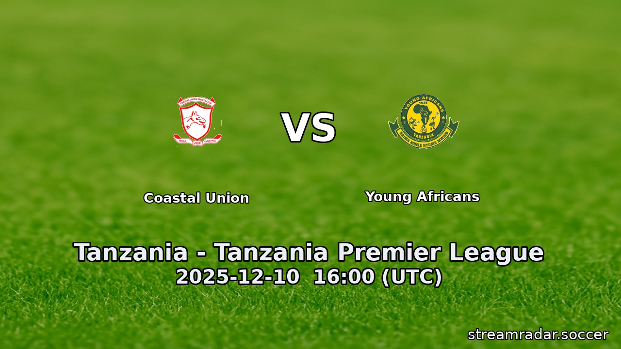 Coastal Union vs Young Africans