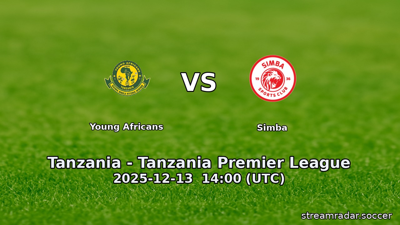 Young Africans vs Simba