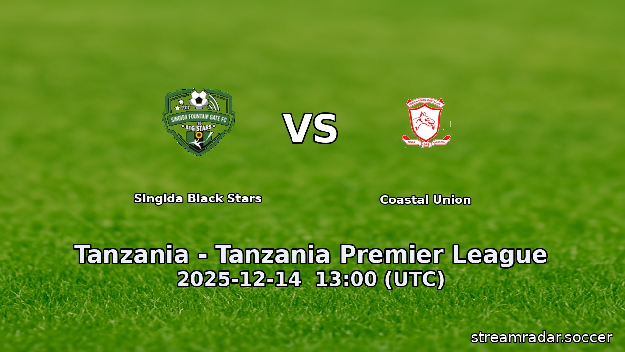 Singida Black Stars vs Coastal Union