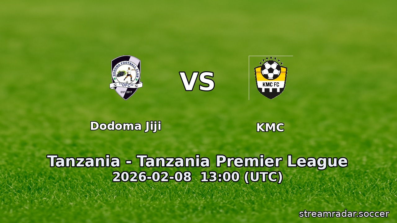 Dodoma Jiji vs KMC