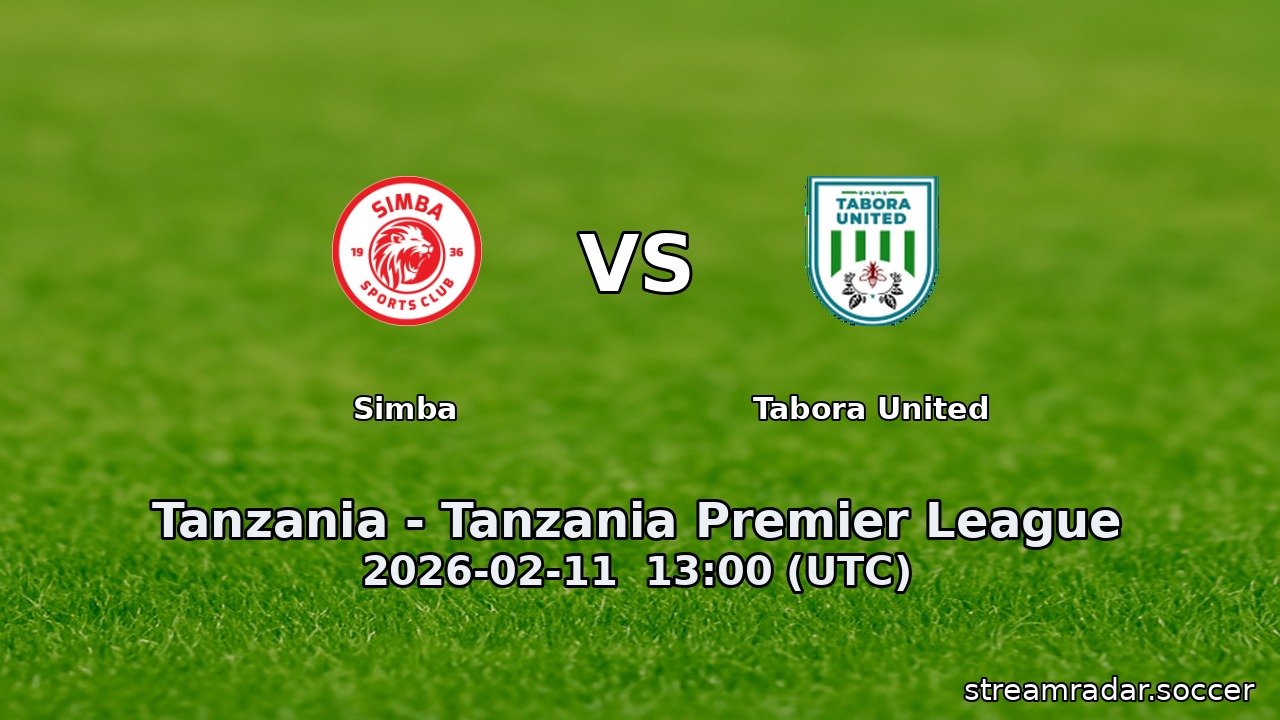 Simba vs Tabora United