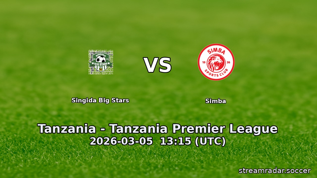 Singida Big Stars vs Simba
